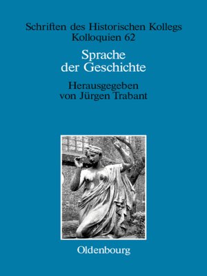 cover image of Sprache der Geschichte